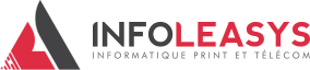 Infoleasys Logo solutions informatique print et telecom